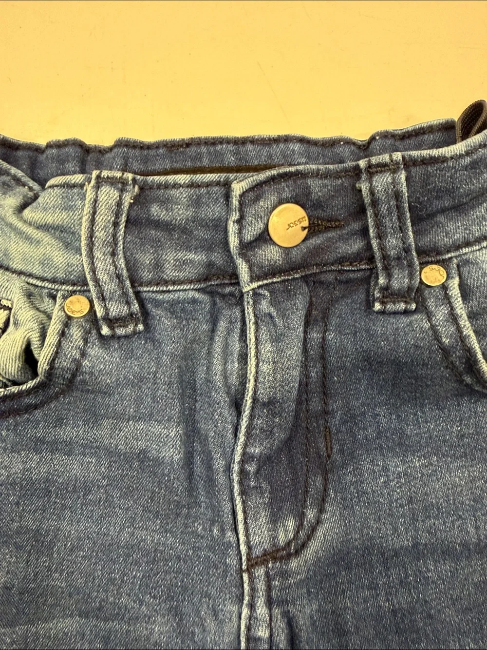 Joe's Jeans Kids Dark Blue Faded Straight Jeans